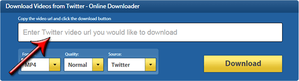 How to download Twitter Videos - Online Twitter Video Downloader